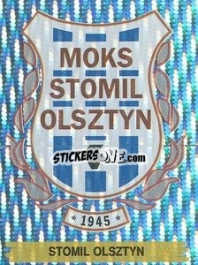 Sticker Stomil Olsztyn - Liga Polska 1996-1997 - Panini
