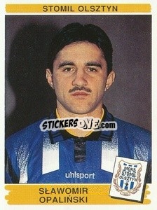 Cromo Sławomir Opaliński - Liga Polska 1996-1997 n. 245 - Panini