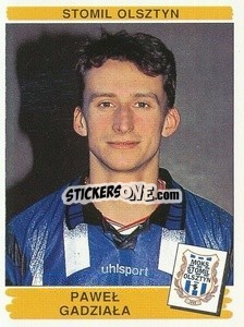 Sticker Paweł Gadziała - Liga Polska 1996-1997 - Panini