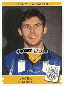 Cromo Jacek Chańko - Liga Polska 1996-1997 - Panini