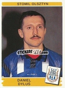Cromo Daniel Dyluś - Liga Polska 1996-1997 n. 252 - Panini