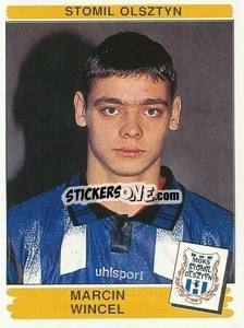 Sticker Marcin Wincel - Liga Polska 1996-1997 - Panini