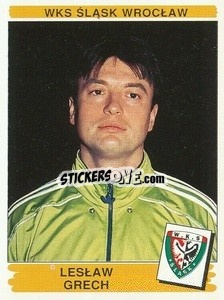 Sticker Lesław Grech - Liga Polska 1996-1997 n. 260 - Panini