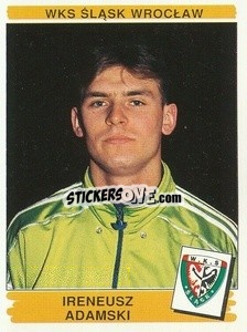 Sticker Ireneusz Adamski - Liga Polska 1996-1997 - Panini