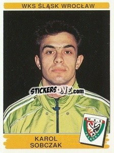 Sticker Karol Sobczak - Liga Polska 1996-1997 - Panini
