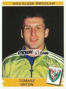 Figurina Tomasz Unton - Liga Polska 1996-1997 - Panini