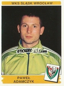 Sticker Paweł Adamczyk - Liga Polska 1996-1997 n. 265 - Panini