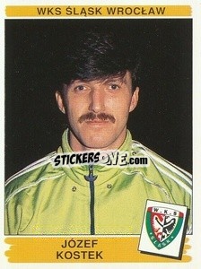 Figurina Józef Kostek - Liga Polska 1996-1997 - Panini