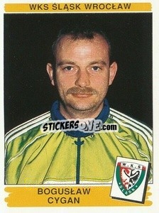 Sticker Bogusław Cygan - Liga Polska 1996-1997 n. 273 - Panini