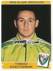Sticker Tomasz Kosztowniak - Liga Polska 1996-1997 n. 274 - Panini