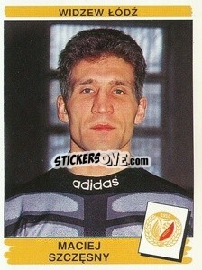 Sticker Maciej Szczęsny - Liga Polska 1996-1997 - Panini