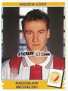 Sticker Radosław Michalski - Liga Polska 1996-1997 - Panini