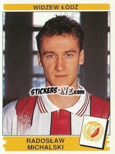 Figurina Radosław Michalski - Liga Polska 1996-1997 - Panini