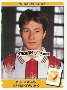 Figurina Mirosław Szymkowiak - Liga Polska 1996-1997 - Panini