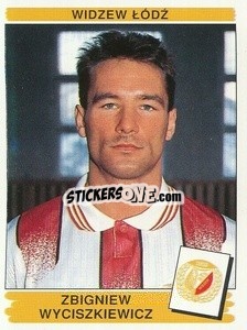Figurina Zbigniew Wyciszkiewicz - Liga Polska 1996-1997 n. 284 - Panini