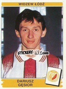 Sticker Dariusz Gęsior - Liga Polska 1996-1997 - Panini