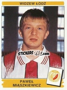 Cromo Paweł Miąszkiewicz - Liga Polska 1996-1997 - Panini