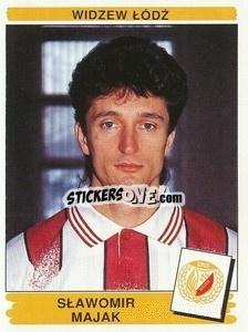 Cromo Sławomir Majak - Liga Polska 1996-1997 - Panini