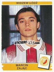 Figurina Marcin Zając - Liga Polska 1996-1997 - Panini