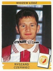Sticker Ryszard Czerwiec - Liga Polska 1996-1997 - Panini