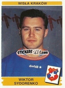 Sticker Wiktor Sydorenko - Liga Polska 1996-1997 - Panini