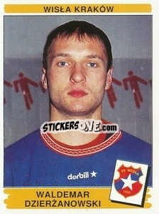 Sticker Waldermar Dzierżanowski - Liga Polska 1996-1997 - Panini