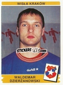 Sticker Waldermar Dzierżanowski - Liga Polska 1996-1997 n. 307 - Panini
