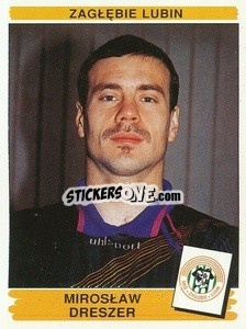 Sticker Mirosław Dreszer - Liga Polska 1996-1997 - Panini