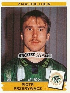 Sticker Piotr Przerywacz - Liga Polska 1996-1997 - Panini