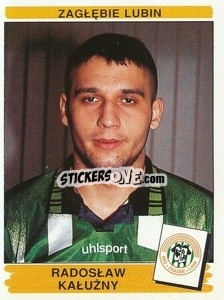 Sticker Radosław Kałużny - Liga Polska 1996-1997 - Panini