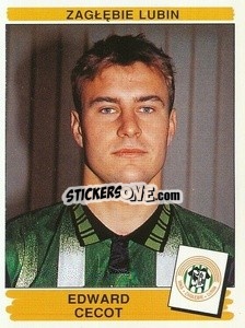 Sticker Edward Cecot - Liga Polska 1996-1997 - Panini