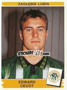 Sticker Edward Cecot - Liga Polska 1996-1997 n. 317 - Panini
