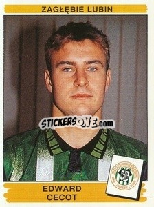 Cromo Edward Cecot - Liga Polska 1996-1997 - Panini