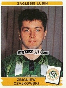 Sticker Zbigniew Czajkowski - Liga Polska 1996-1997 n. 318 - Panini