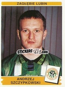 Sticker Andrzej Szczypkowski - Liga Polska 1996-1997 - Panini