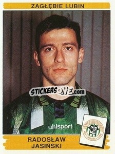 Sticker Radosław Jasiński - Liga Polska 1996-1997 n. 323 - Panini