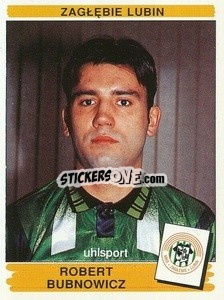 Sticker Robert Bubnowicz - Liga Polska 1996-1997 n. 324 - Panini