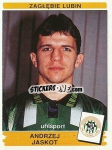 Cromo Andrzej Jaskot - Liga Polska 1996-1997 - Panini