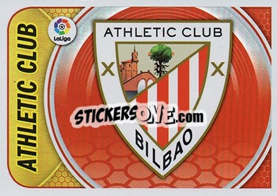 Sticker Escudo Athletic Club (3) - Liga Spagnola 2016-2017 - Colecciones ESTE