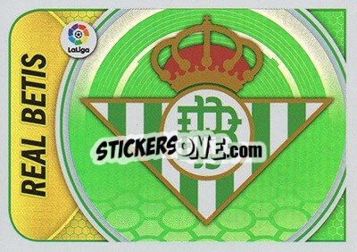Sticker Escudo Real Betis (9) - Liga Spagnola 2016-2017 n. 9 - Colecciones ESTE