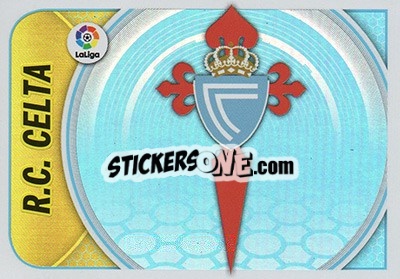 Sticker Escudo Celta de Vigo (11) - Liga Spagnola 2016-2017 n. 11 - Colecciones ESTE
