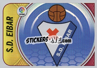 Sticker Escudo SD Eibar (15) - Liga Spagnola 2016-2017 n. 15 - Colecciones ESTE