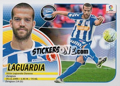 Sticker Laguardia (4) - Liga Spagnola 2016-2017 - Colecciones ESTE