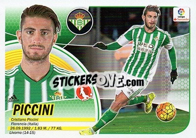 Figurina Piccini (3) - Liga Spagnola 2016-2017 - Colecciones ESTE