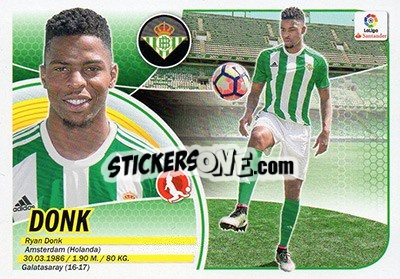 Sticker Donk (5BIS) - Liga Spagnola 2016-2017 n. 179 - Colecciones ESTE