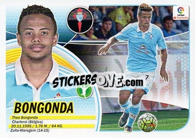 Sticker Bongonda (14B) - Liga Spagnola 2016-2017 - Colecciones ESTE