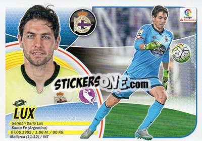 Sticker Lux (1) - Liga Spagnola 2016-2017 n. 221 - Colecciones ESTE