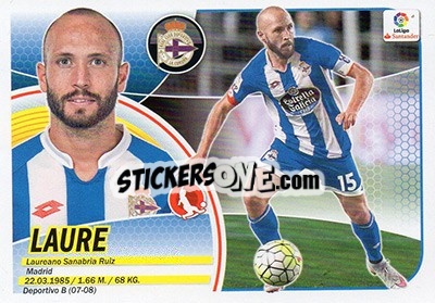 Sticker Laure (3A) - Liga Spagnola 2016-2017 - Colecciones ESTE