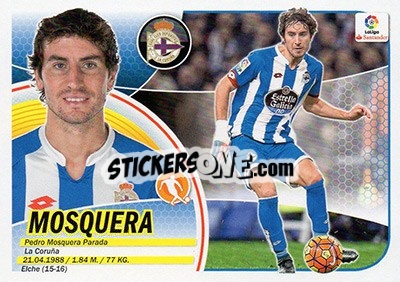 Sticker Mosquera (11) - Liga Spagnola 2016-2017 - Colecciones ESTE