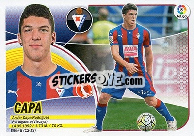 Sticker Capa (3) - Liga Spagnola 2016-2017 n. 253 - Colecciones ESTE